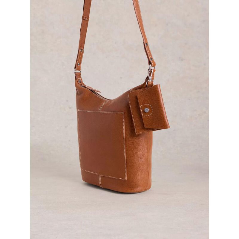 White Stuff Fern Leather Crossbody image number 3